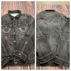 NWT True Religion Jimmy jacket Super T
Size XL
Pit to pit 22”
Length 27”